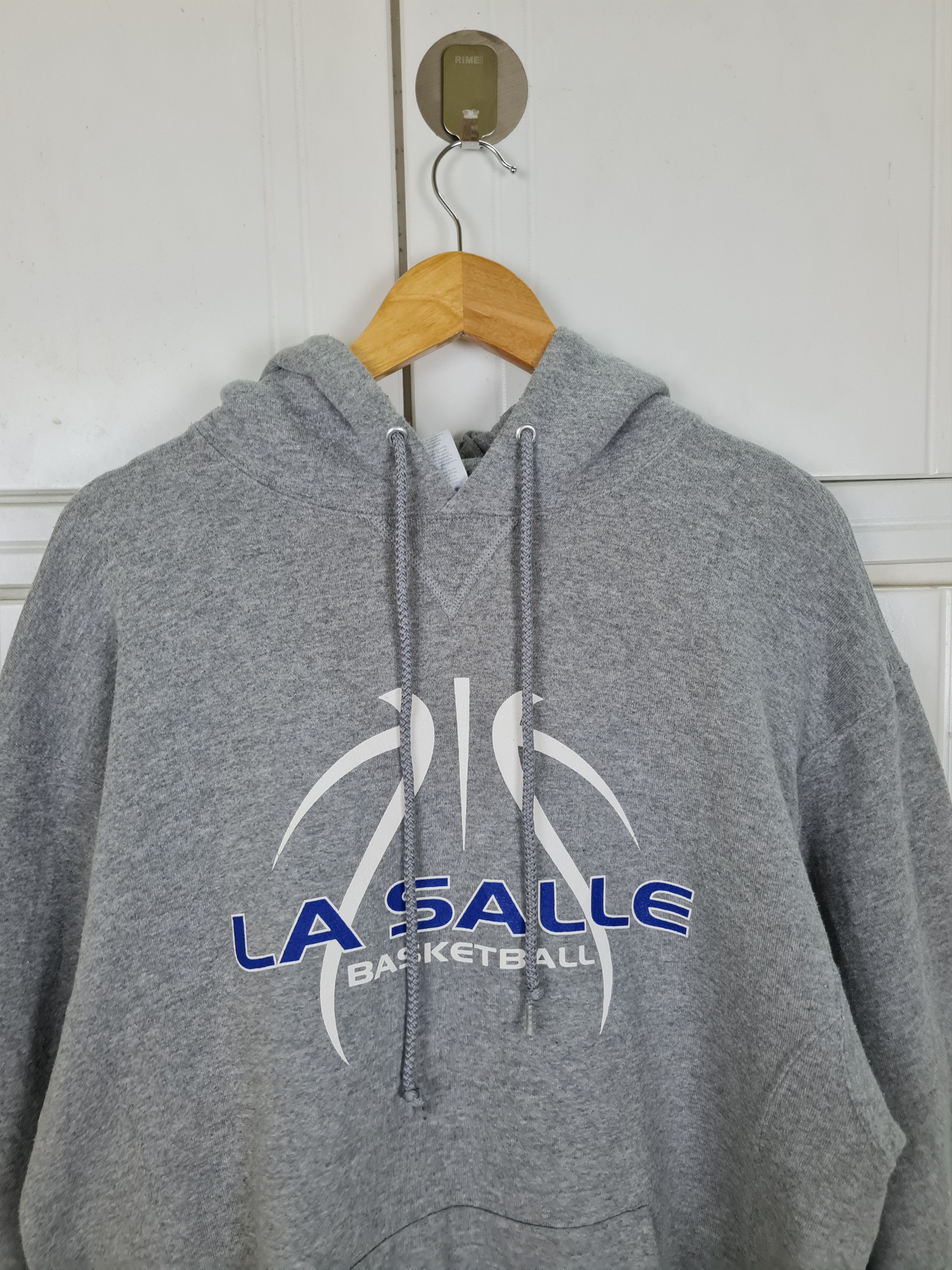 Russell Athletic × Vintage Vintage Russell Basketball Hoodie Pullover Size US L / EU 52-54 / 3 - 3 Thumbnail