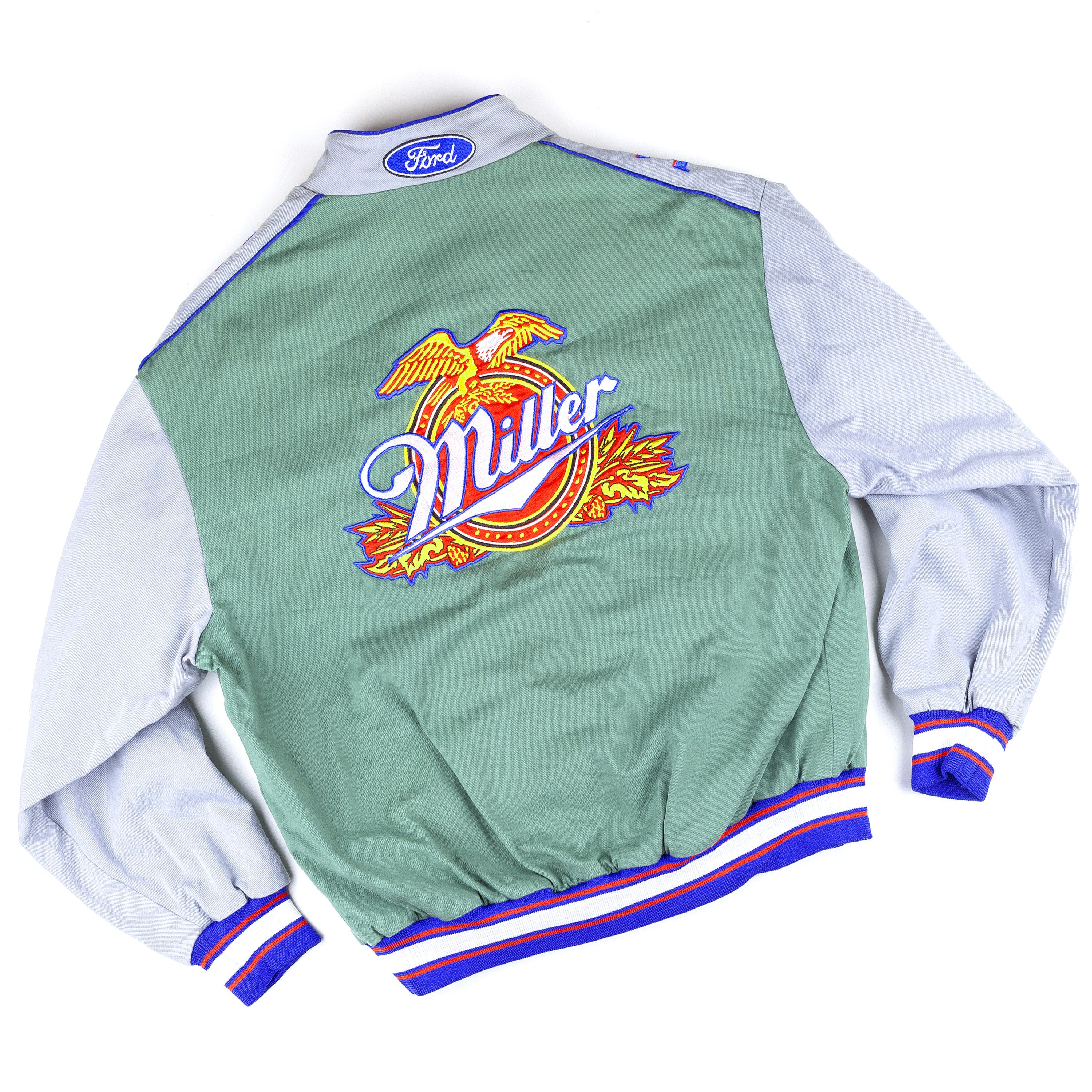 Vintage JEFF HAMILTON Vintage Miller Lite Collection Jacket (L) Size US L / EU 52-54 / 3 - 2 Thumbnail