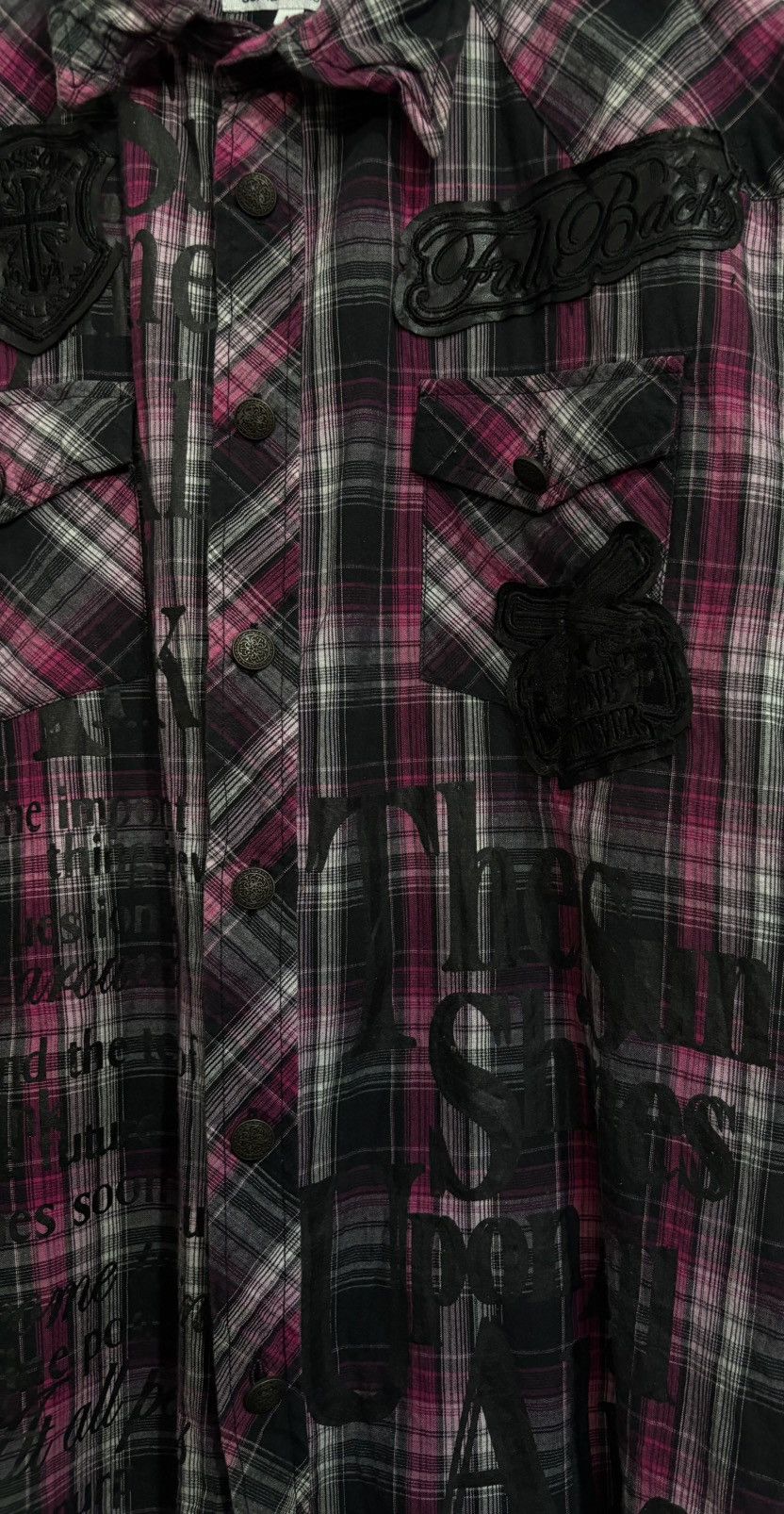 semanticdesign semanticdesign Patch Print Vkei gyaru Grunge Shirt Size US M / EU 48-50 / 2 - 3 Thumbnail