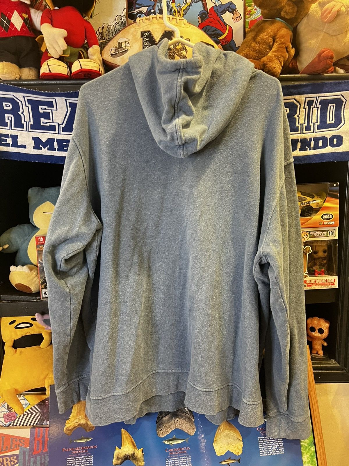 Patagonia × Vintage Vintage Patagonia Blue Hoodie Size US XXL / EU 58 / 5 - 5 Thumbnail