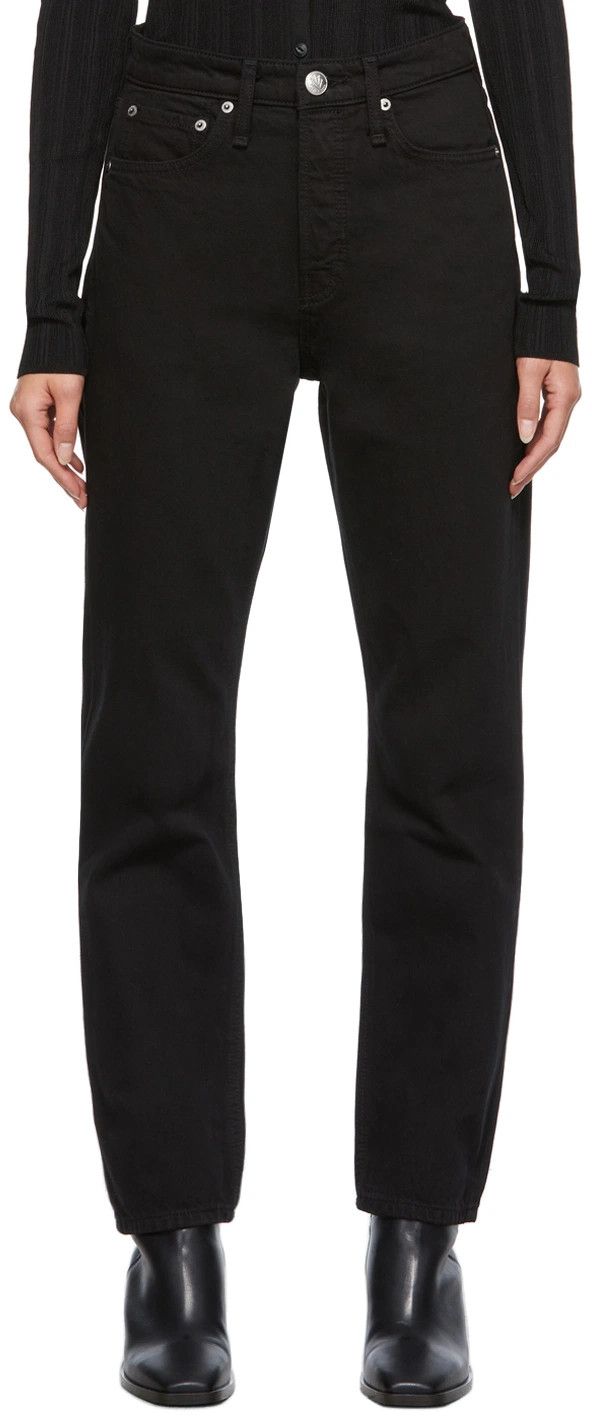 Rag & Bone Rag & Bone Black Organic Cotton Maya Jeans Size 23" - 1 Thumbnail