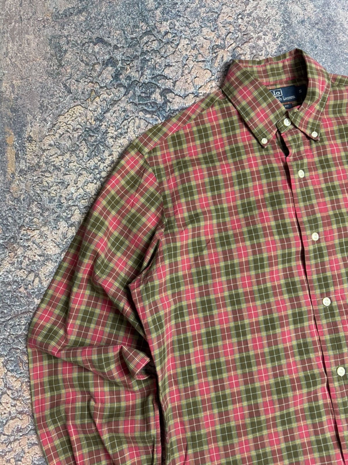 Flannel Vintage Polo Ralph Lauren Flannel Long Sleeve Shirt Size S Size US S / EU 44-46 / 1 - 5 Thumbnail