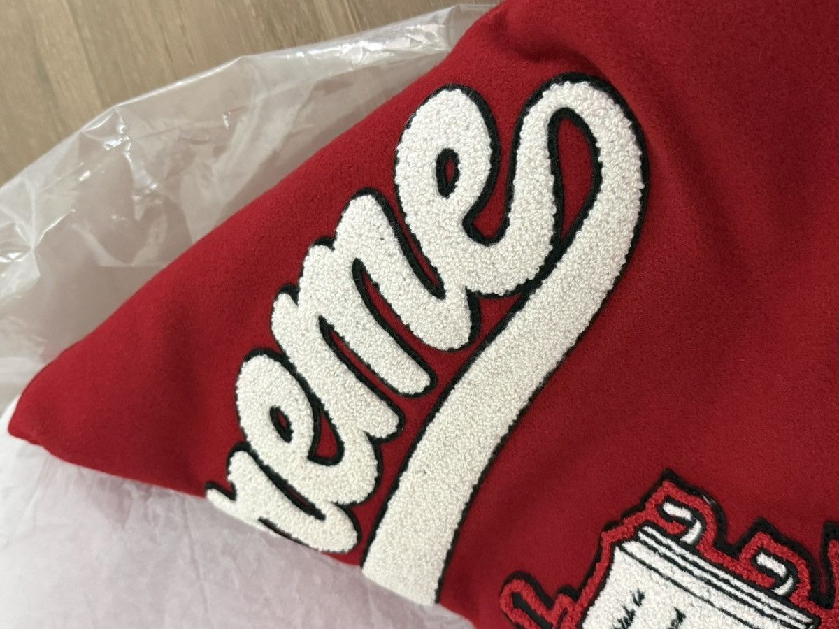 Supreme SUPREME VERITAS VARSITY JACKET SIZE MEDIUM RED Size US M / EU 48-50 / 2 - 12 Thumbnail