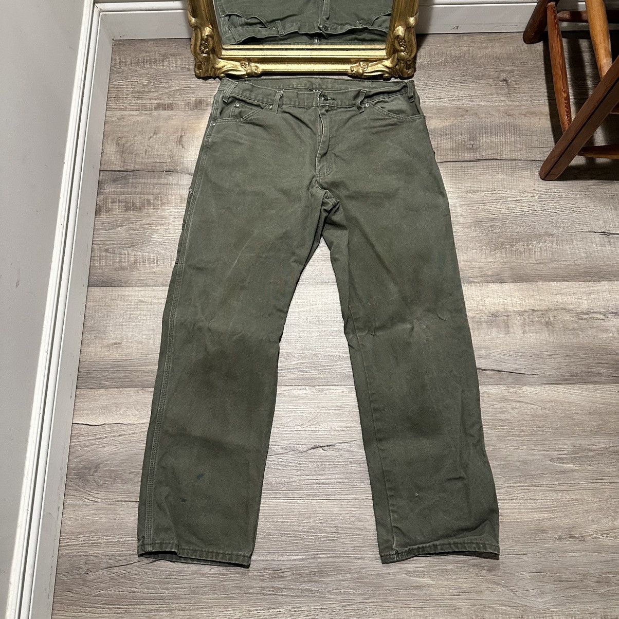Disney × Vintage Vintage green dickies work pants Size US 36 / EU 52 - 3 Thumbnail