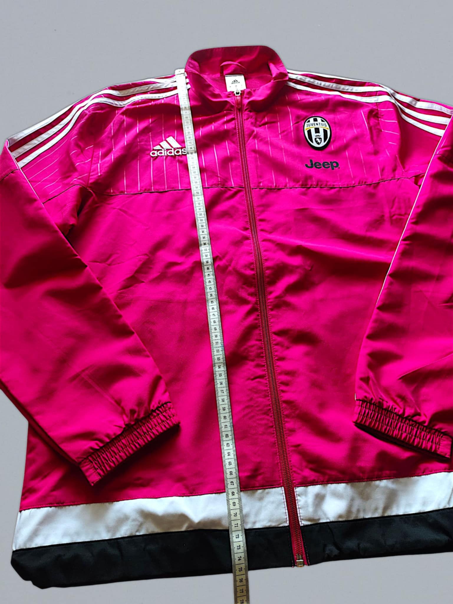 adidas Juventus ユヴェントス　ジャージセット 上下M 黒/ピンク Jacket adidas Juventus Fanswear 2023-2024 Halo Silver