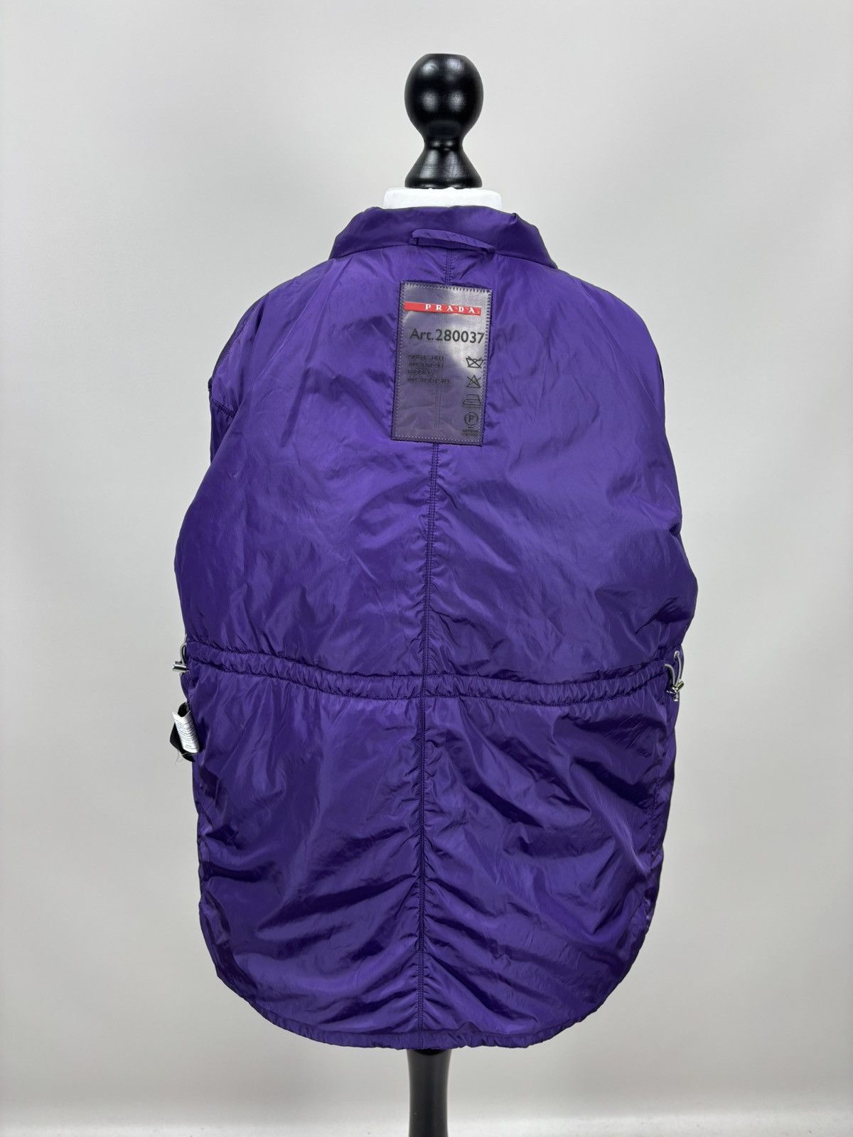 Prada Womens jacket PRADA Size 42 Color Purple Size M / US 6-8 / IT 42-44 - 13 Thumbnail