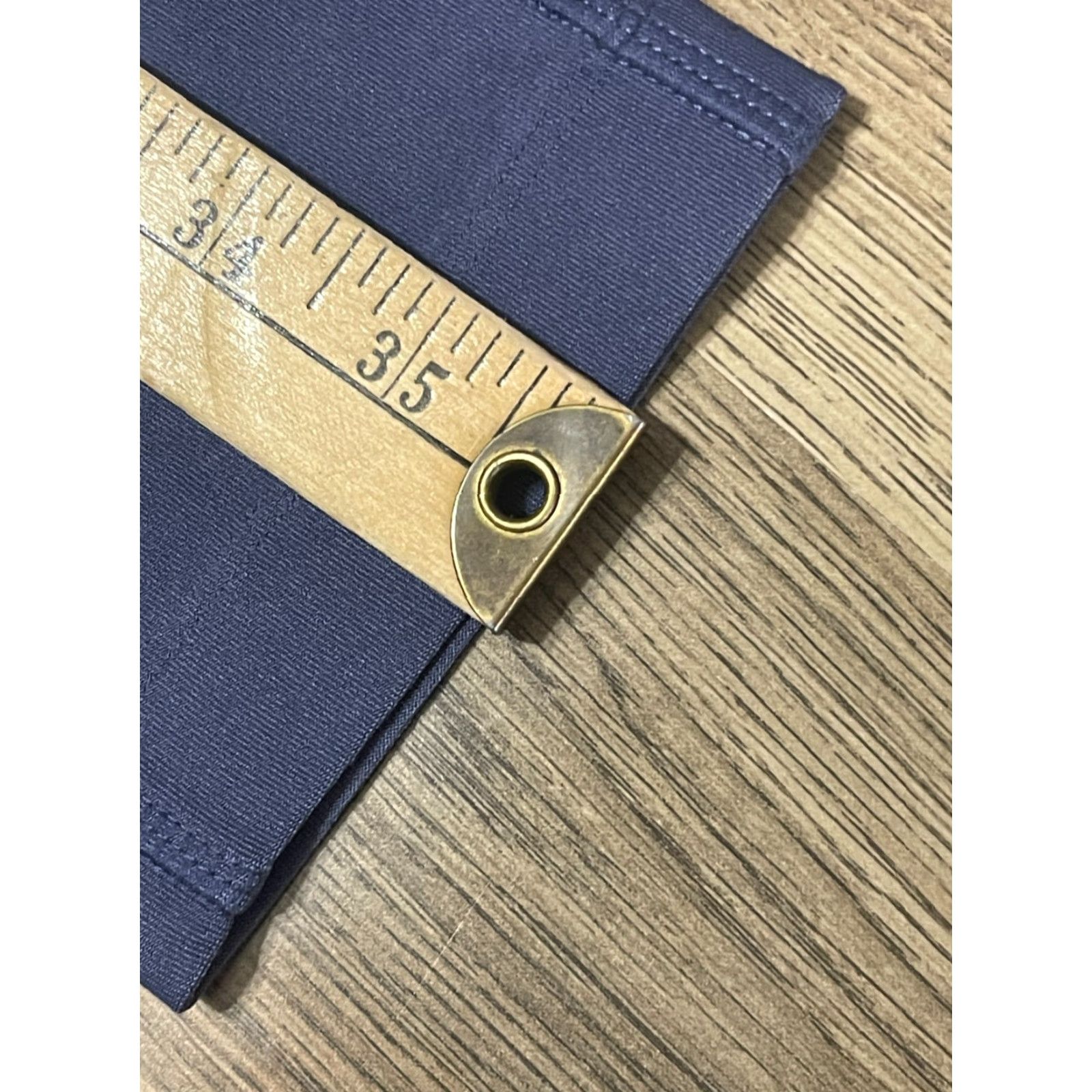 Vintage **MONDETTA Women's Large Blue Pull-On Leggings** User: MONDETTA Women's Large Blue Pull-On Leggings Size 36" / US 14 / IT 50 - 5 Thumbnail