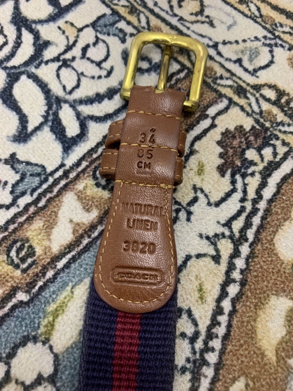 Coach Coach stripes leather belts Size ONE SIZE - 2 Thumbnail