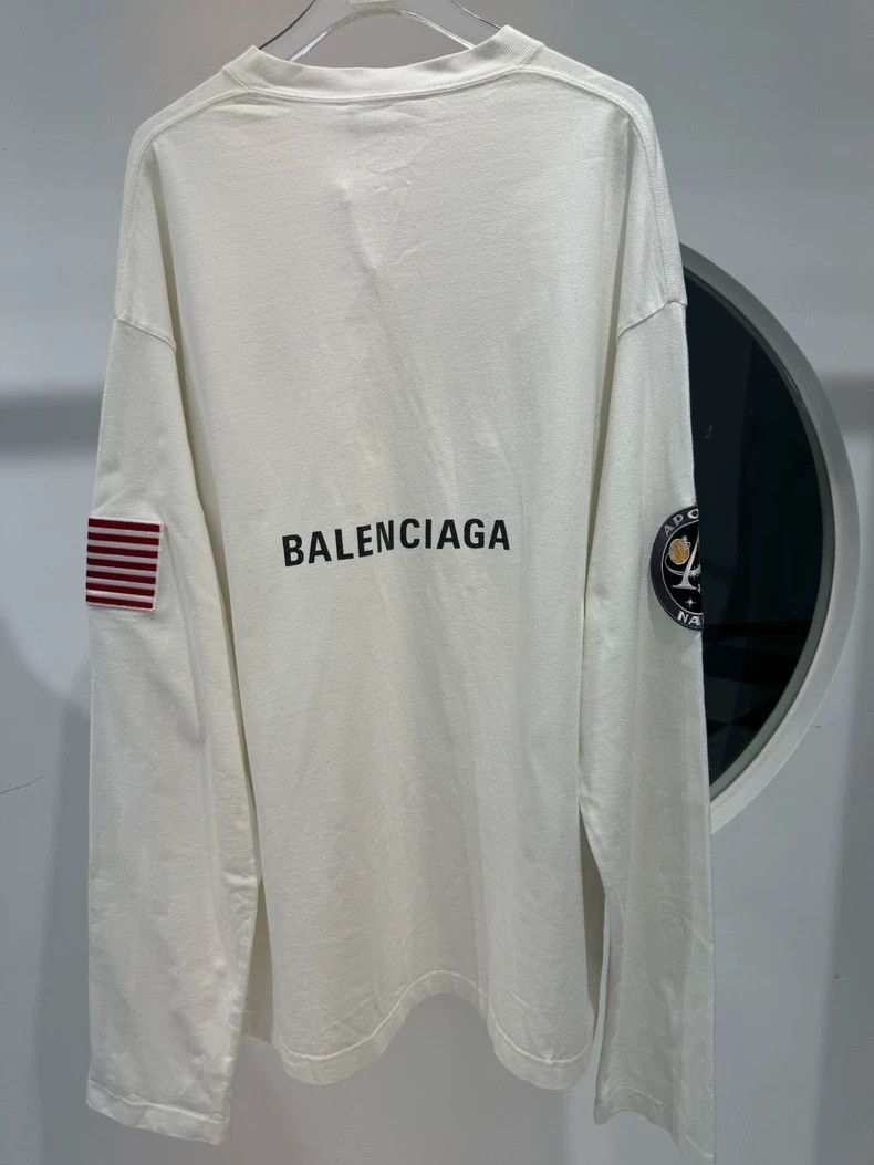 Balenciaga Balenciaga x NASA White Sweatshirt Size US XS / EU 42 / 0 - 2 Thumbnail