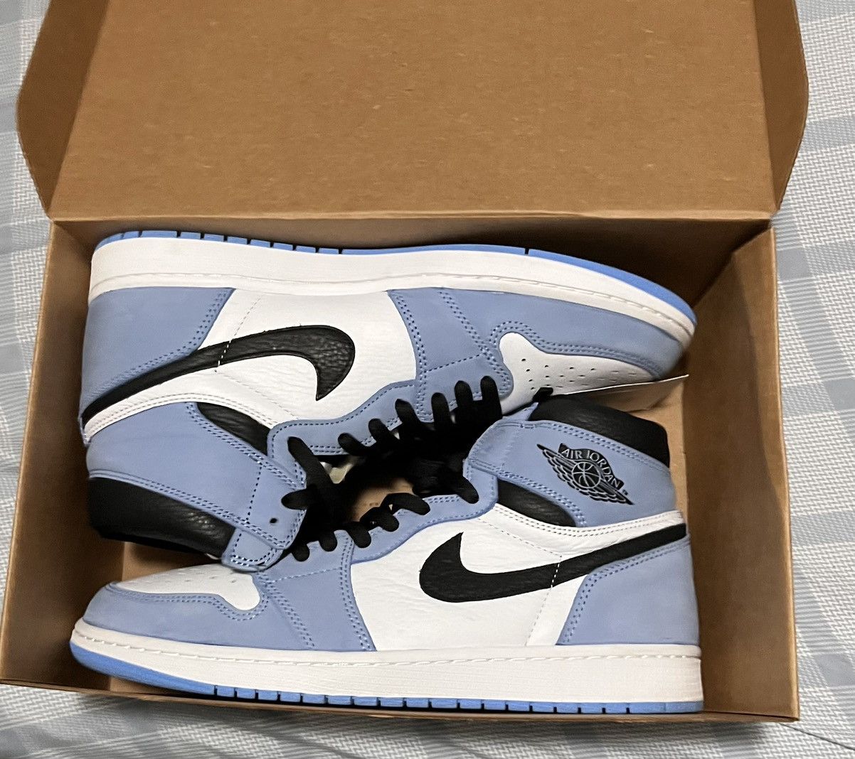 Jordan Brand Jordan 1 University Blue Size US 12 / EU 45 - 1 Thumbnail