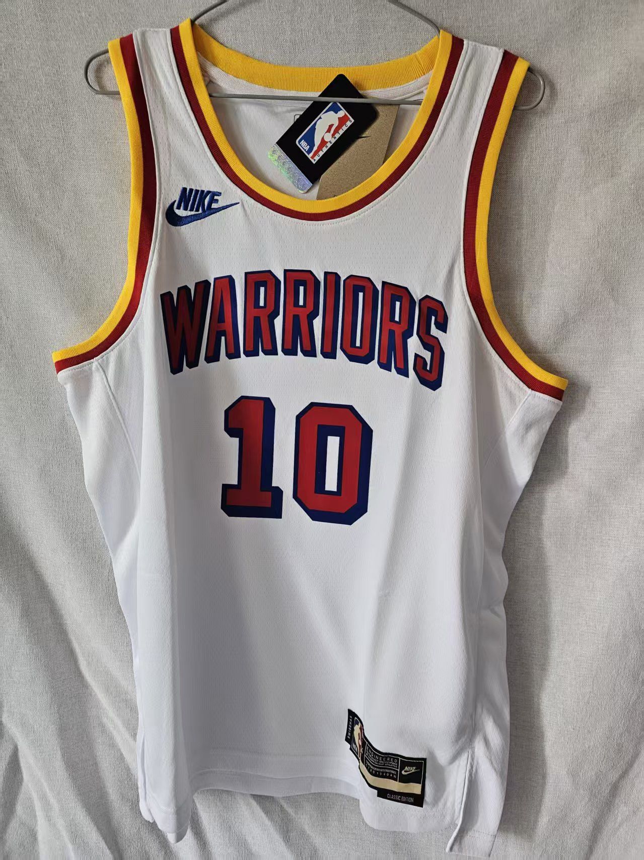 NBA Golden State Warriors 10 Jimmy Butler III Jersey White Size US XL / EU 56 / 4 - 2 Thumbnail