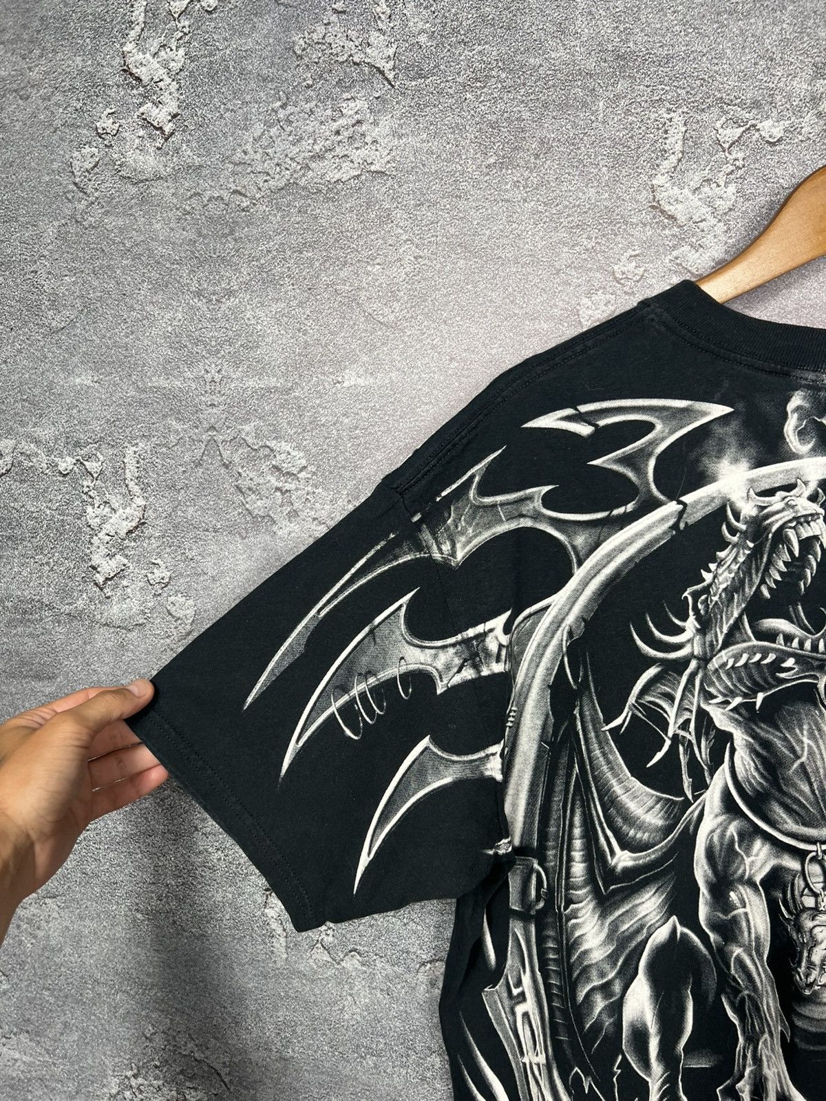 Liquid Blue Vintage Liquid Blue Dragon 2001 Graphics All Over Print Tee Size US XL / EU 56 / 4 - 11 Thumbnail
