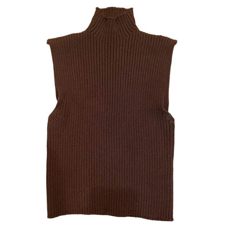 Zara Zara Cropped Ribbed Sleeveless Sweater S Size S / US 4 / IT 40 - 1 Thumbnail