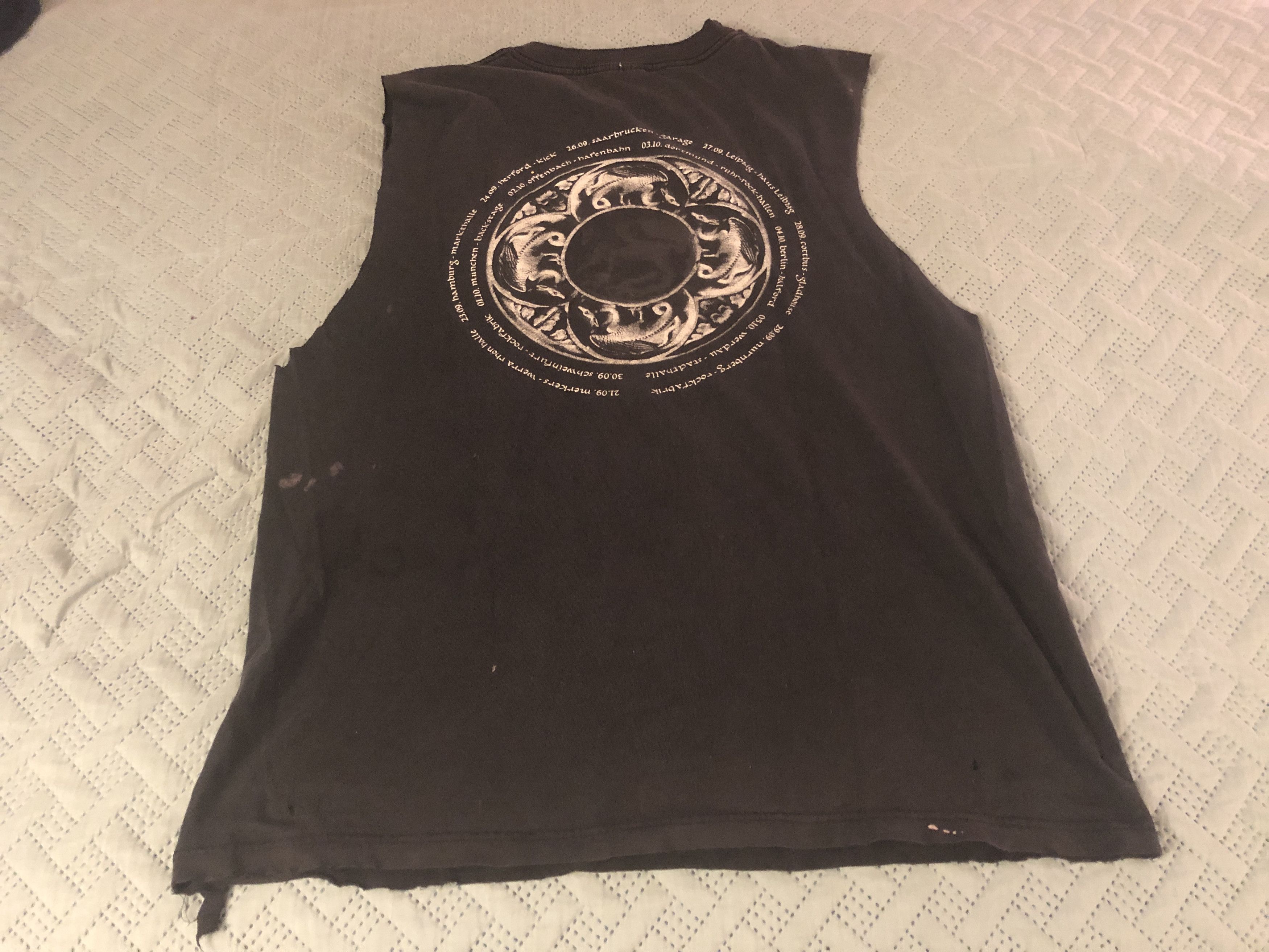 Other Rotting Christ Cutoff Shirt XL Shadows Follow Size US XL / EU 56 / 4 - 9 Thumbnail