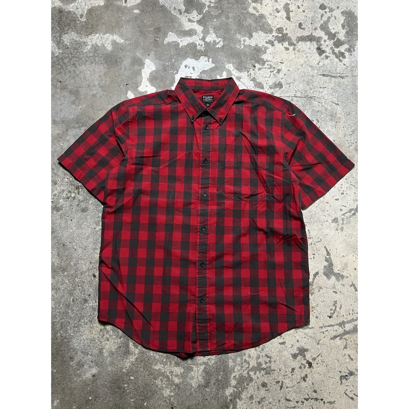 Filson Filson Shirt Mens L Red Plaid Outdoors Cabincore Quality Size US L / EU 52-54 / 3 - 1 Thumbnail