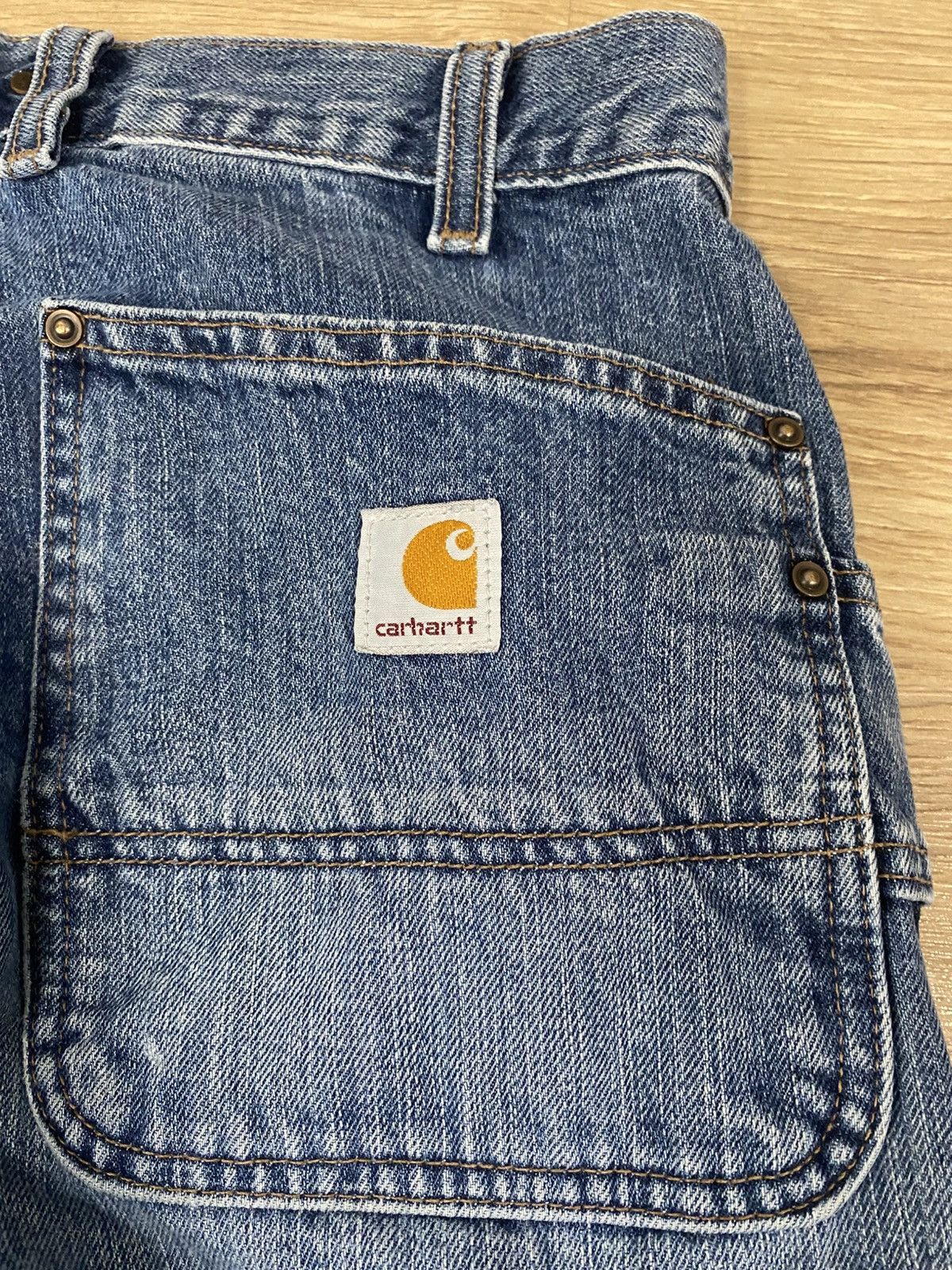 Carhartt Carhartt Carpenter type Workwear Denim Pants Size: W32 L34 Size US 32 / EU 48 - 10 Thumbnail