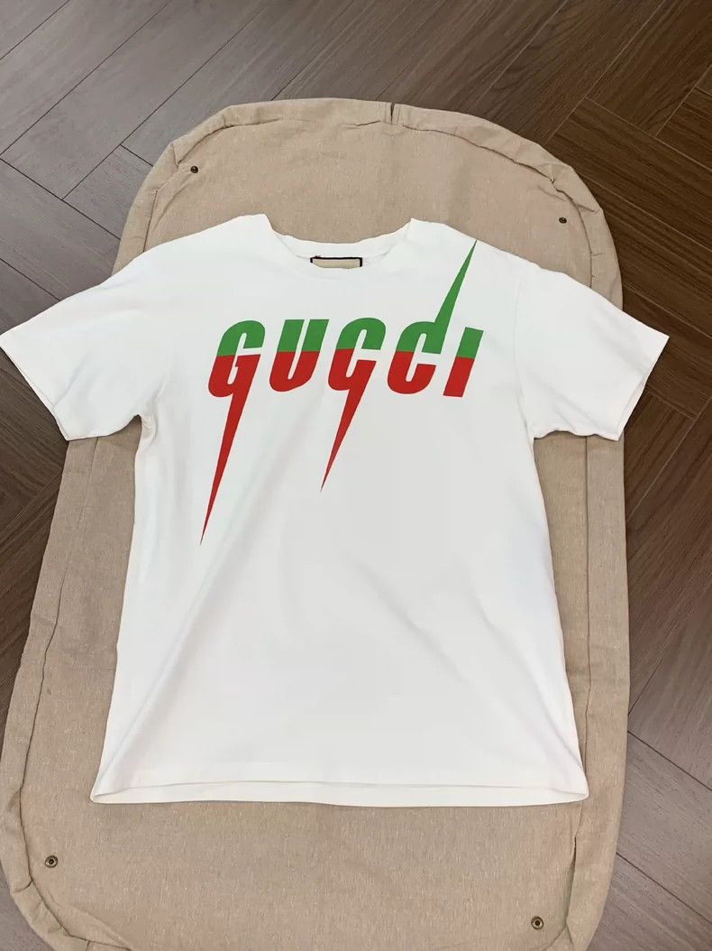 Gucci Gucci Logo printed round-neck short-sleeved T-shirt 2503-Ne Size US XS / EU 42 / 0 - 1 Thumbnail