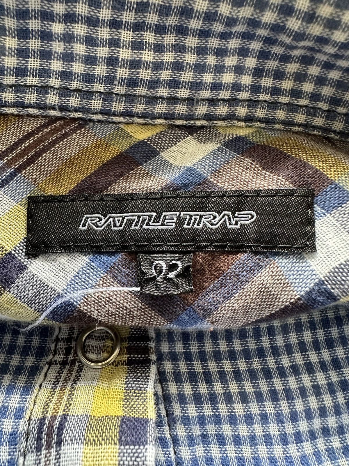 Hysteric Glamour 2010's Rattle trap checked snap button shirt Size US M / EU 48-50 / 2 - 17 Thumbnail