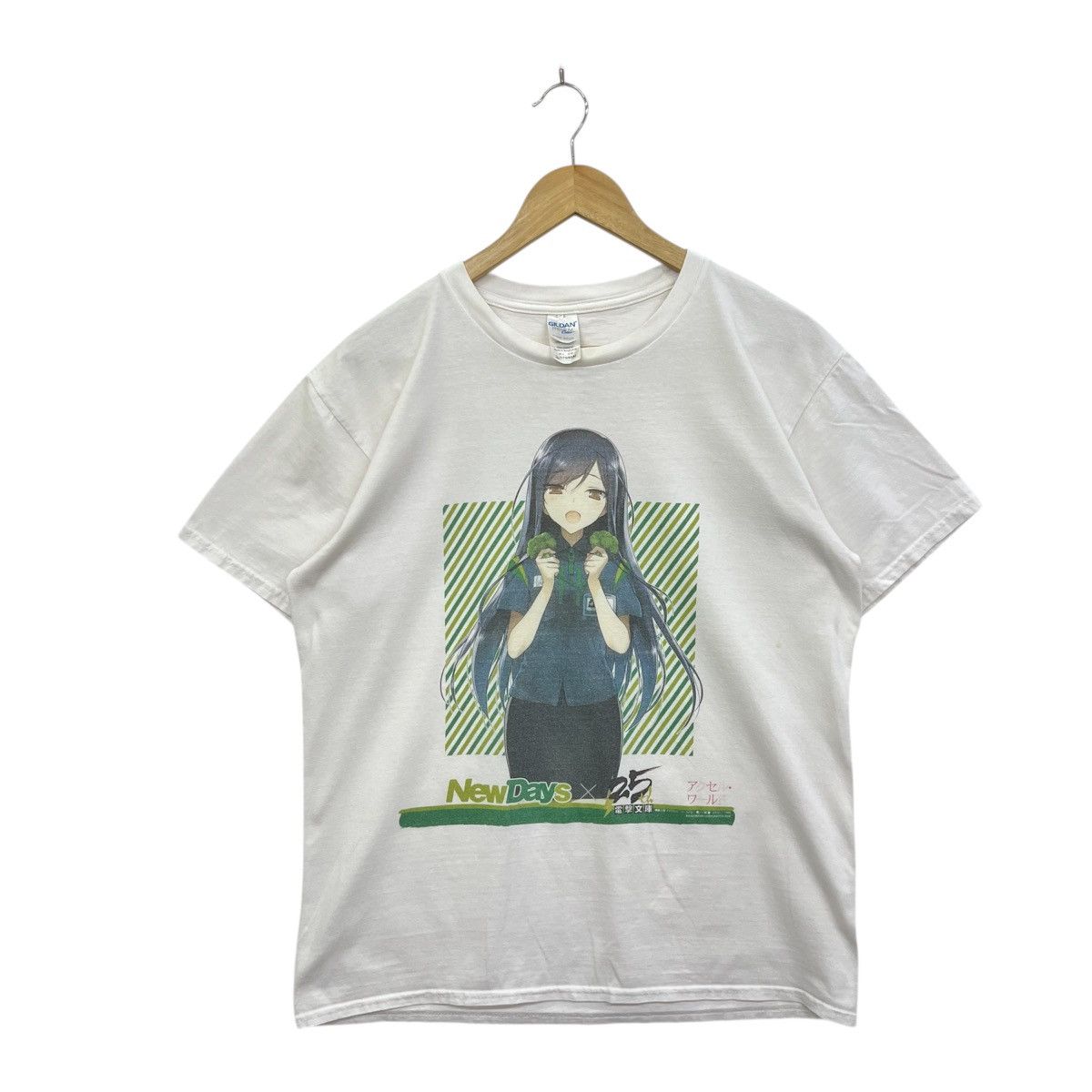 Anime NewDays x Accel World Kuroyukihime Anime Artwork Japan Tee Size US L / EU 52-54 / 3 - 1 Thumbnail