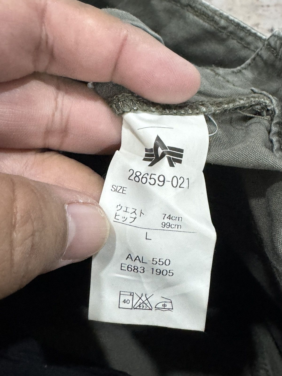 Alpha Industries Alpha Industries - cargo pants Size US 34 / EU 50 - 19 Thumbnail