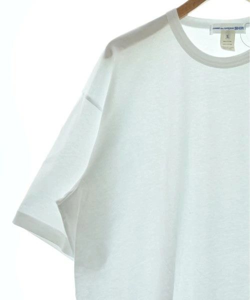 Comme des Garcons SHIRT T-Shirts Cotton Short Sleeve Plain Crewneck White Size US XL / EU 56 / 4 - 4 Thumbnail
