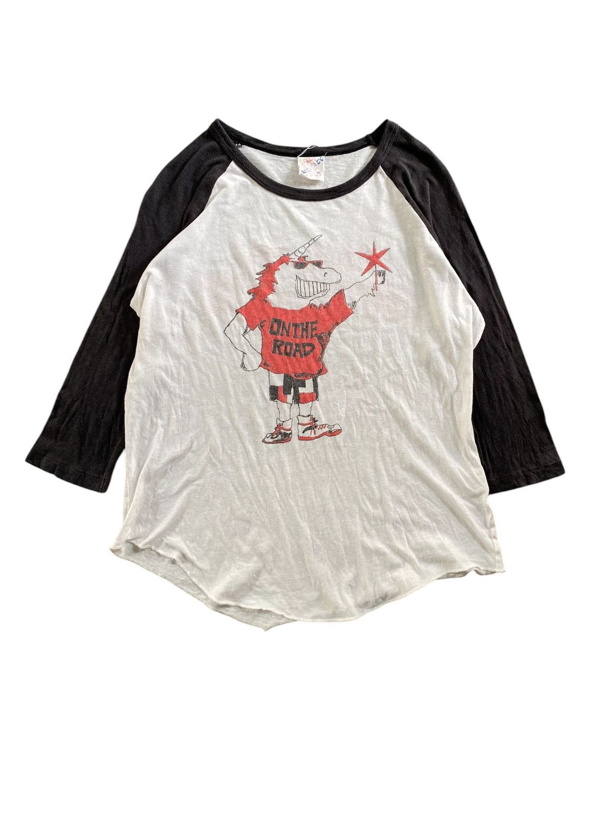 20471120 × Beauty Beast × Japanese Brand 2000s RNA Japan Unicorn Rocker 3/4 sleeve Size US M / EU 48-50 / 2 - 1 Thumbnail