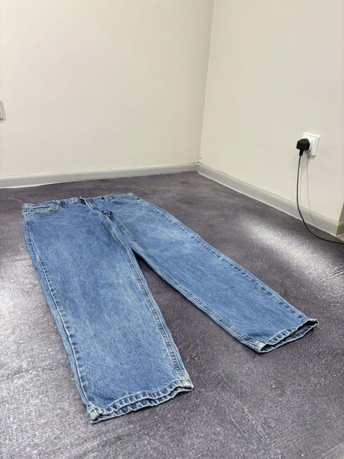 Carhartt Vintage Carhartt Blue Y2K USA 90s Hype Baggy Jeans Size US 40 / EU 56 - 9 Thumbnail