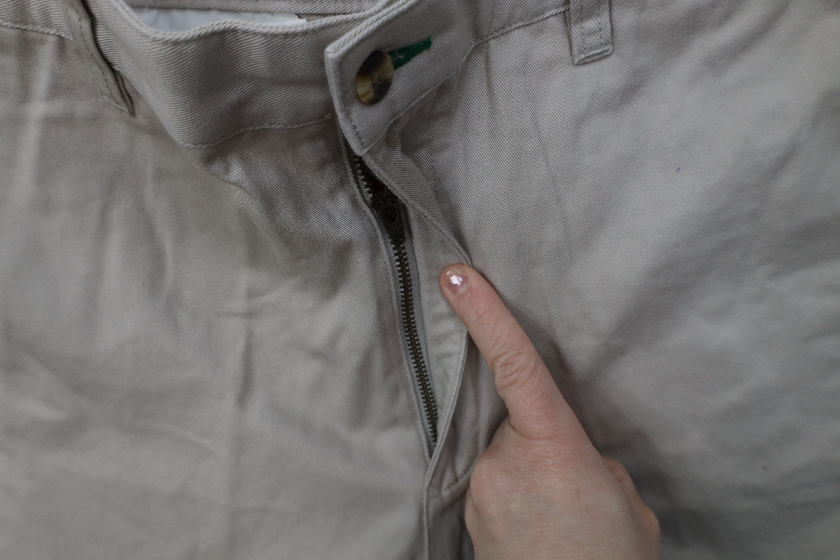 Tommy Hilfiger Vintage Y2K 2000 Tommy Hilfiger Wide Leg Chino Pants Stone Size US 30 / EU 46 - 5 Thumbnail