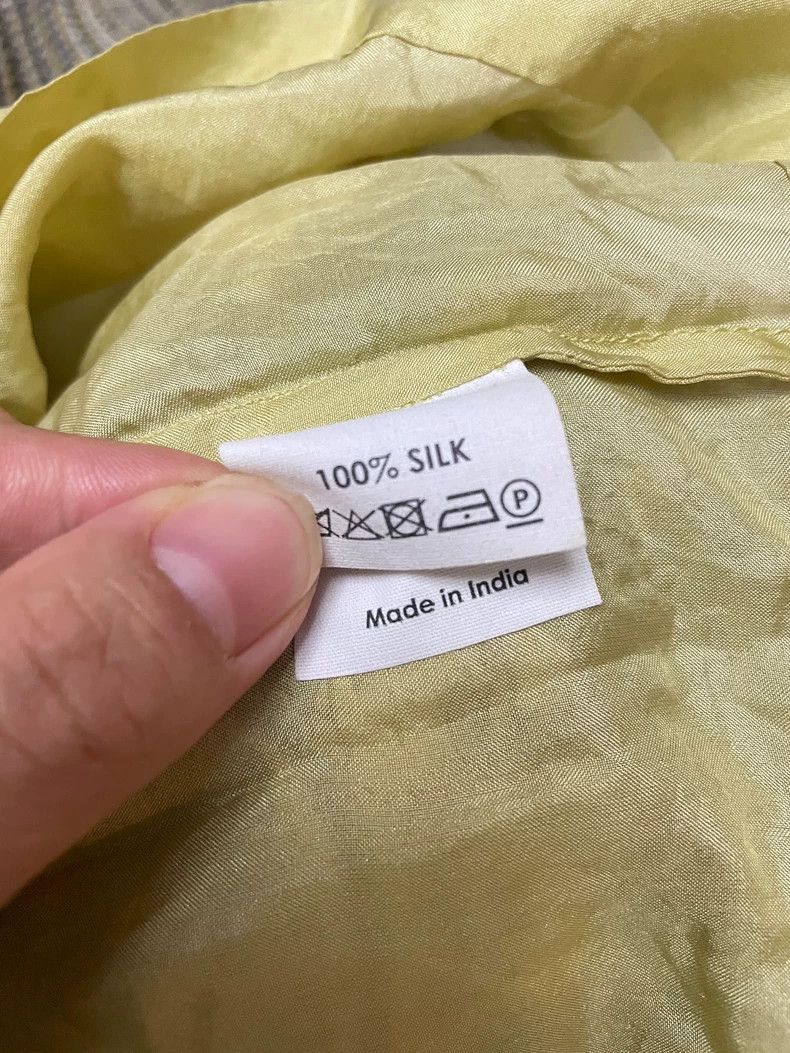 Dries Van Noten Dries Van Noten Yellow silk shirt Size S / US 4 / IT 40 - 8 Thumbnail