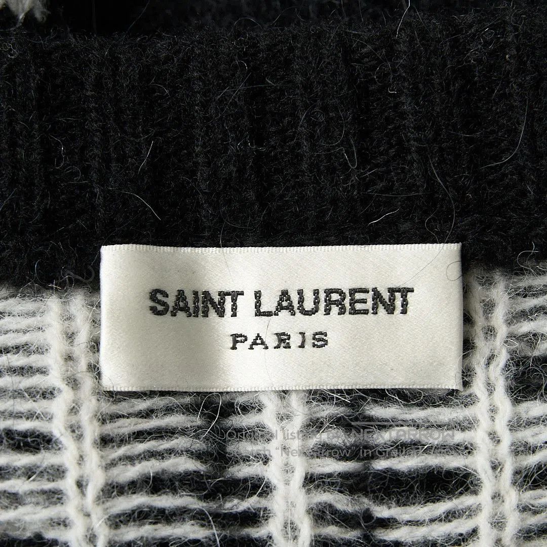 Saint Laurent Paris Saint Laurent Men's Zigzag Pattern Sweater. Size US M / EU 48-50 / 2 - 6 Thumbnail