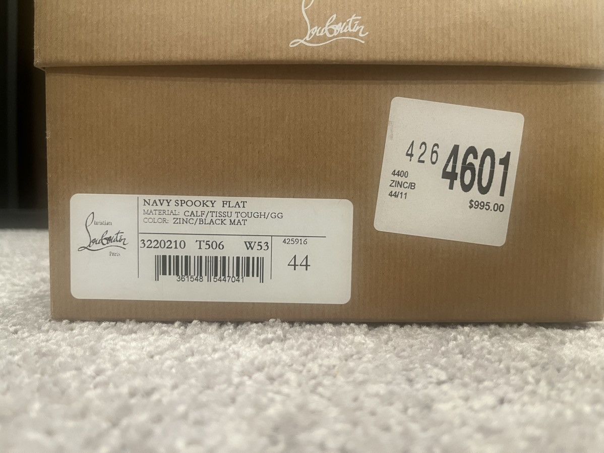 Christian Louboutin Christian Louboutin spooky navy flats Size US 11 / EU 44 - 7 Thumbnail