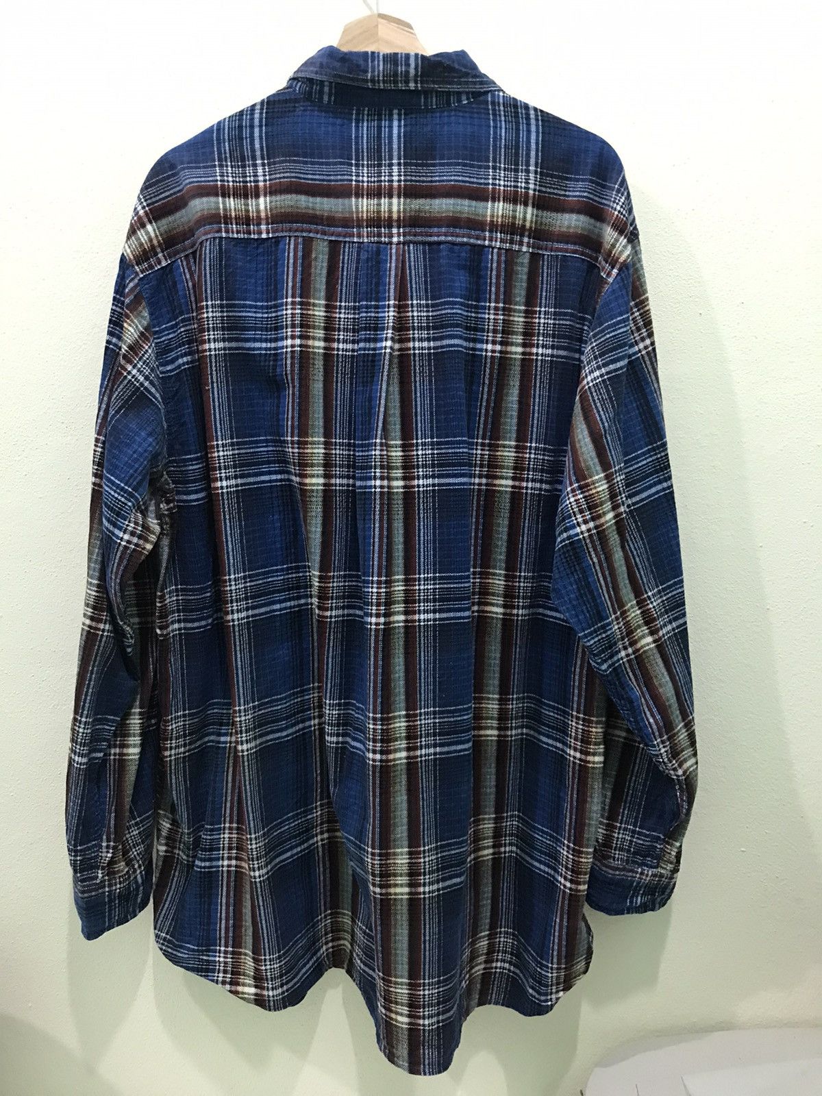 Converse Vintage Converse Baggy Style Plaid Tartan Flannel Shirt Size US XXL / EU 58 / 5 - 8 Thumbnail