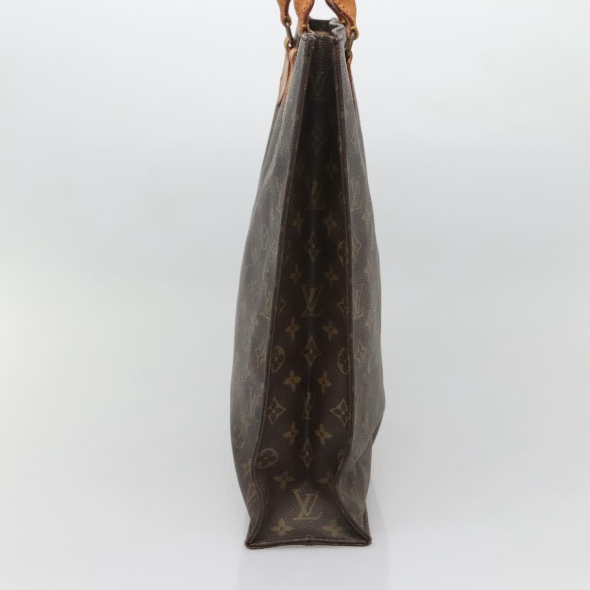 Louis Vuitton LOUIS VUITTON Monogram Sac Plat Hand Bag M51140 Size ONE SIZE - 5 Thumbnail