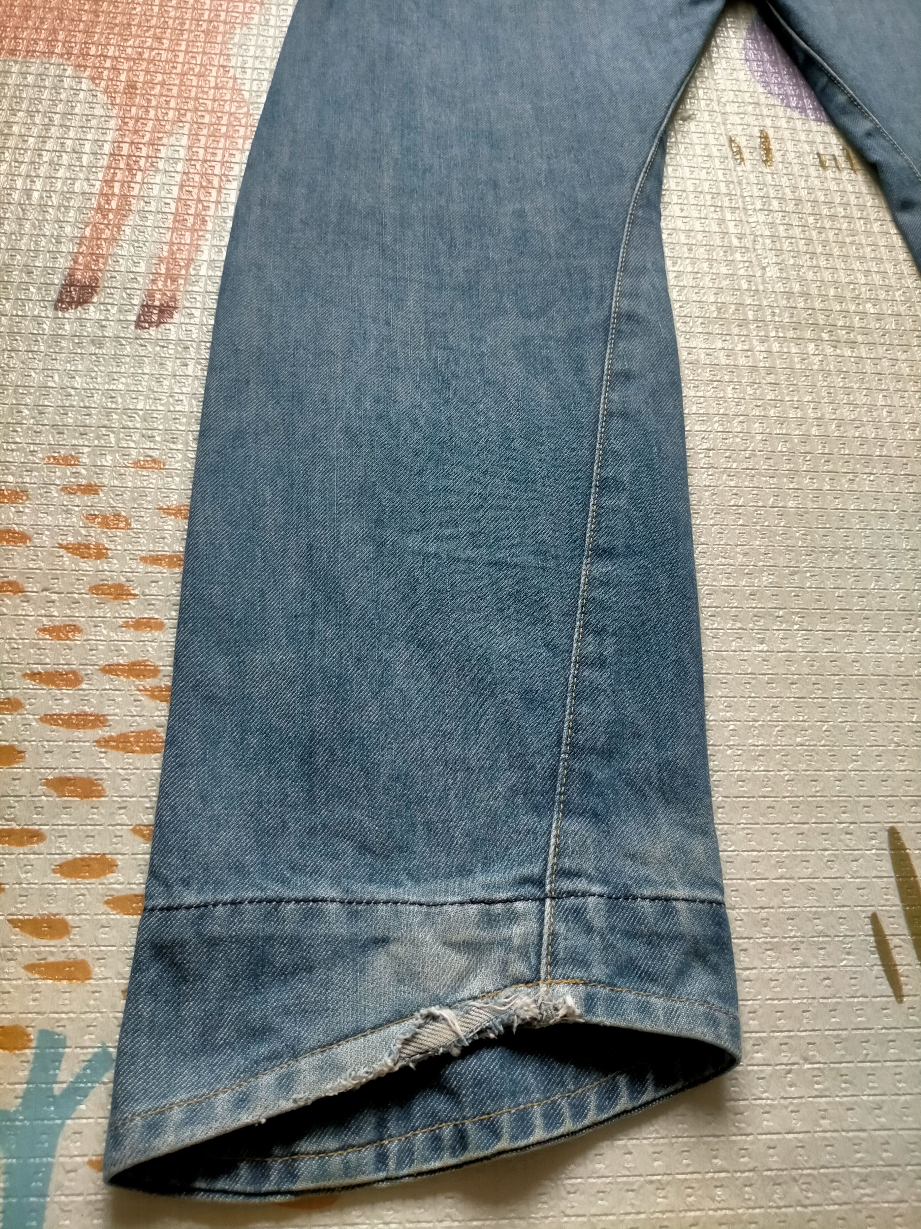 Levi's 2000s Levis Engineered Twist Leg Rusty Denim Size US 29 - 13 Thumbnail