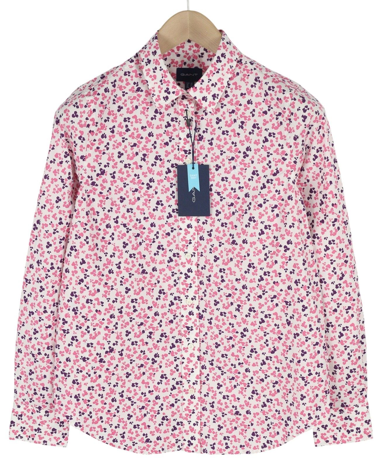 Gant CLOVER GARDEN EU38 Colourful Button-Up Shirt 84928 Size M / US 6-8 / IT 42-44 - 1 Thumbnail