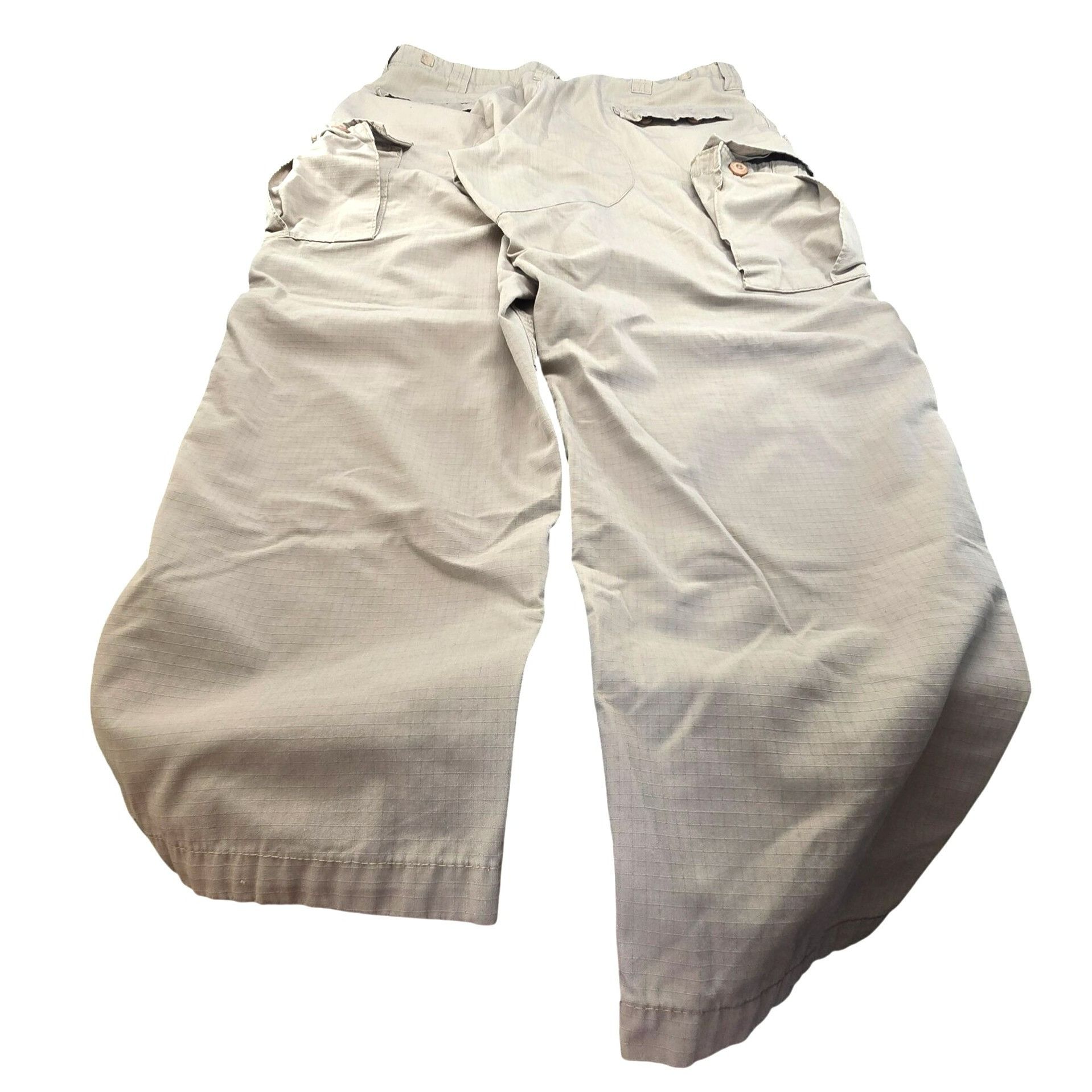 Other Mens Ryno Gear Cargo Pants L-R Beige Cotton/Polyester Durabl Size US 38 / EU 54 - 11 Thumbnail