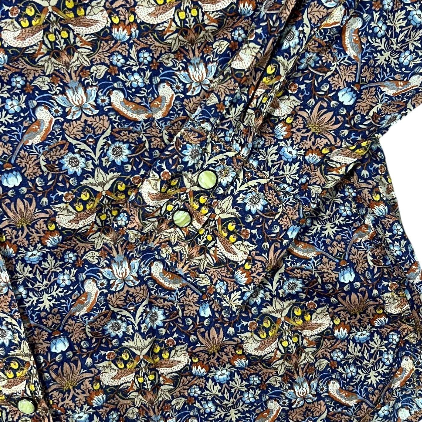 DRYKORN Drykorn Floral Patterned Western Cowboy Style Popper Shirt Women's Medium Size M / US 6-8 / IT 42-44 - 3 Thumbnail