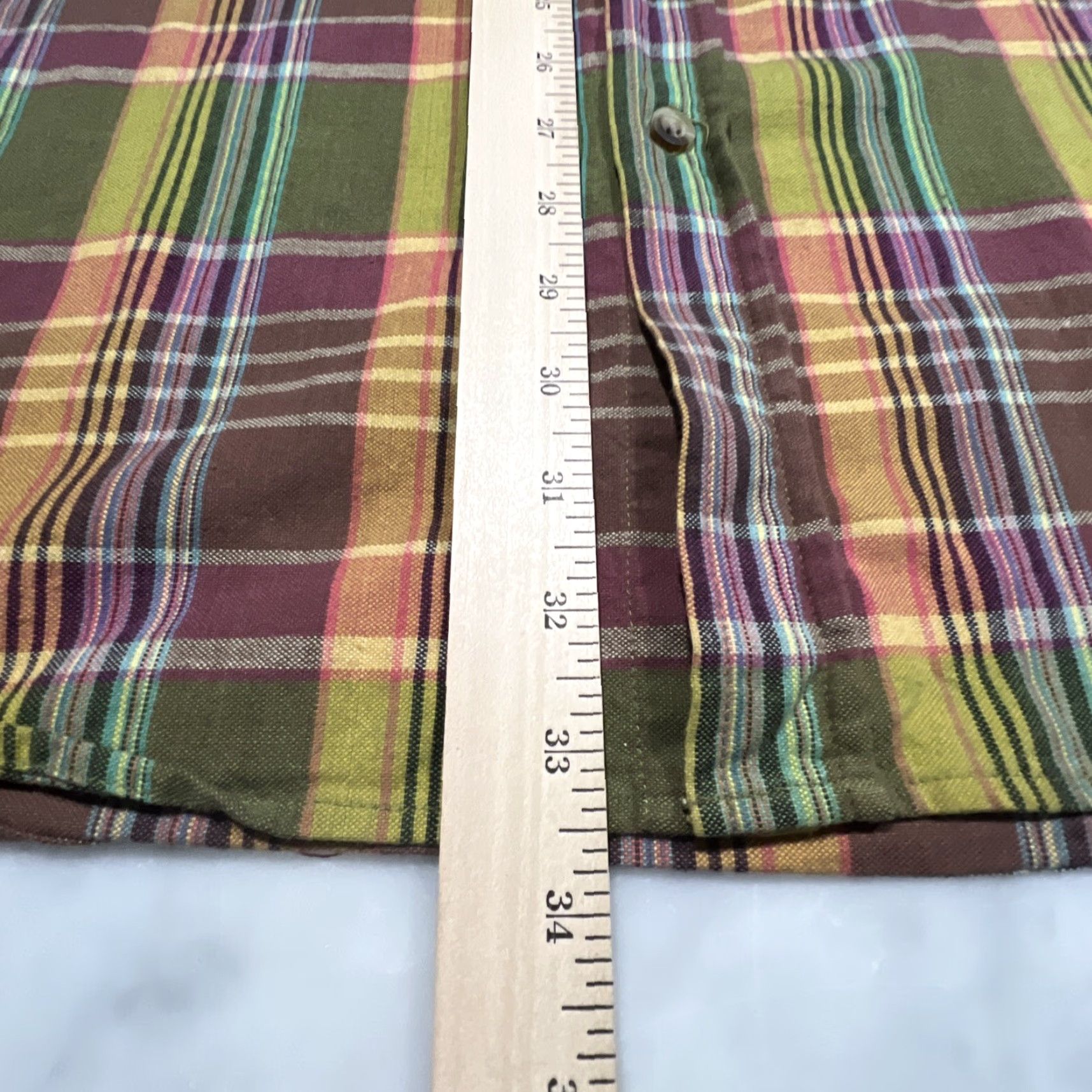 Karl Kani VINTAGE Karl Kani Men's Long Sleeve Plaid Button-Up Shirt 2XL Casual Sports Size US XXL / EU 58 / 5 - 7 Thumbnail