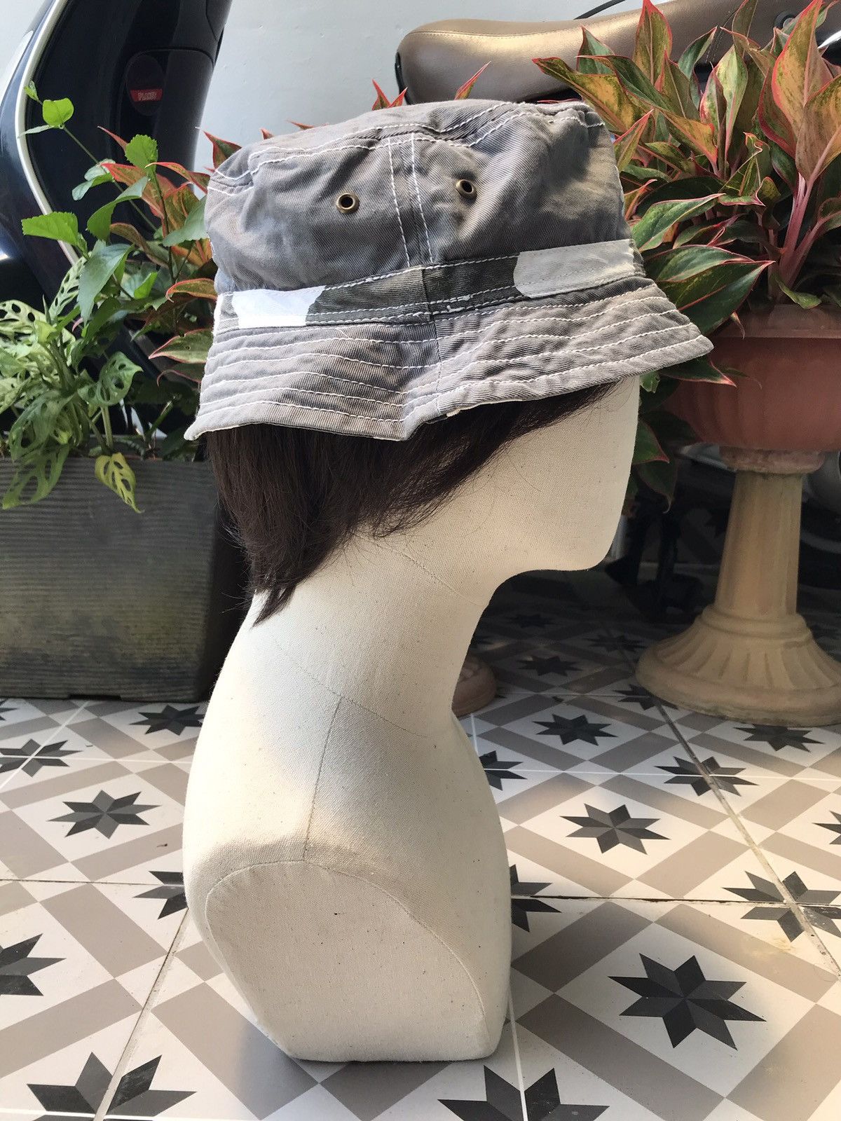 Japanese Brand × Vintage VINTAGE ALPHA INDUSTRIES CAMO BUCKETS HAT Size ONE SIZE - 15 Thumbnail