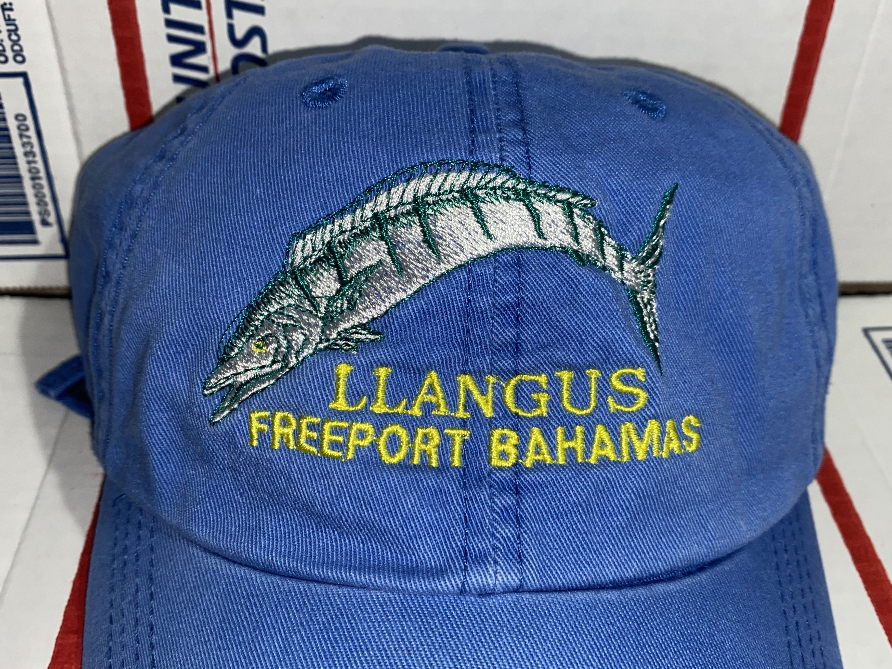 Alternative Apparel LLANGUS Boat Fishing tournament Freeport Bahamas Cap dad Hat Size ONE SIZE - 2 Thumbnail
