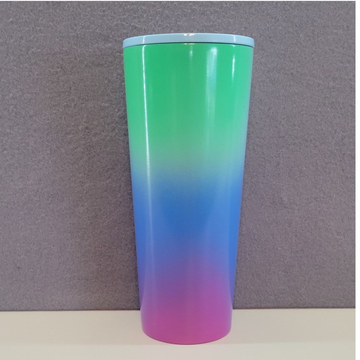 Haunted Starbucks Starbucks 2023 Technicolor Paint Cold Cup 24Oz in Blue, Women's