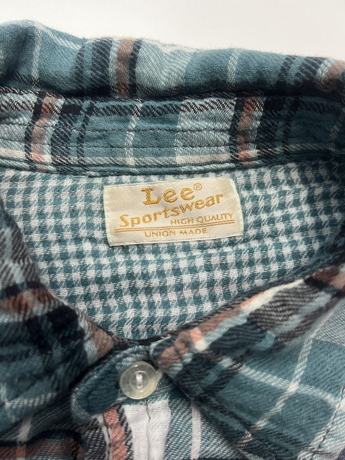 Lee VINTAGE LEE SPORTWEAR UNION MADE PEARL SNAP BUTTON FLANNEL Size US S / EU 44-46 / 1 - 5 Thumbnail