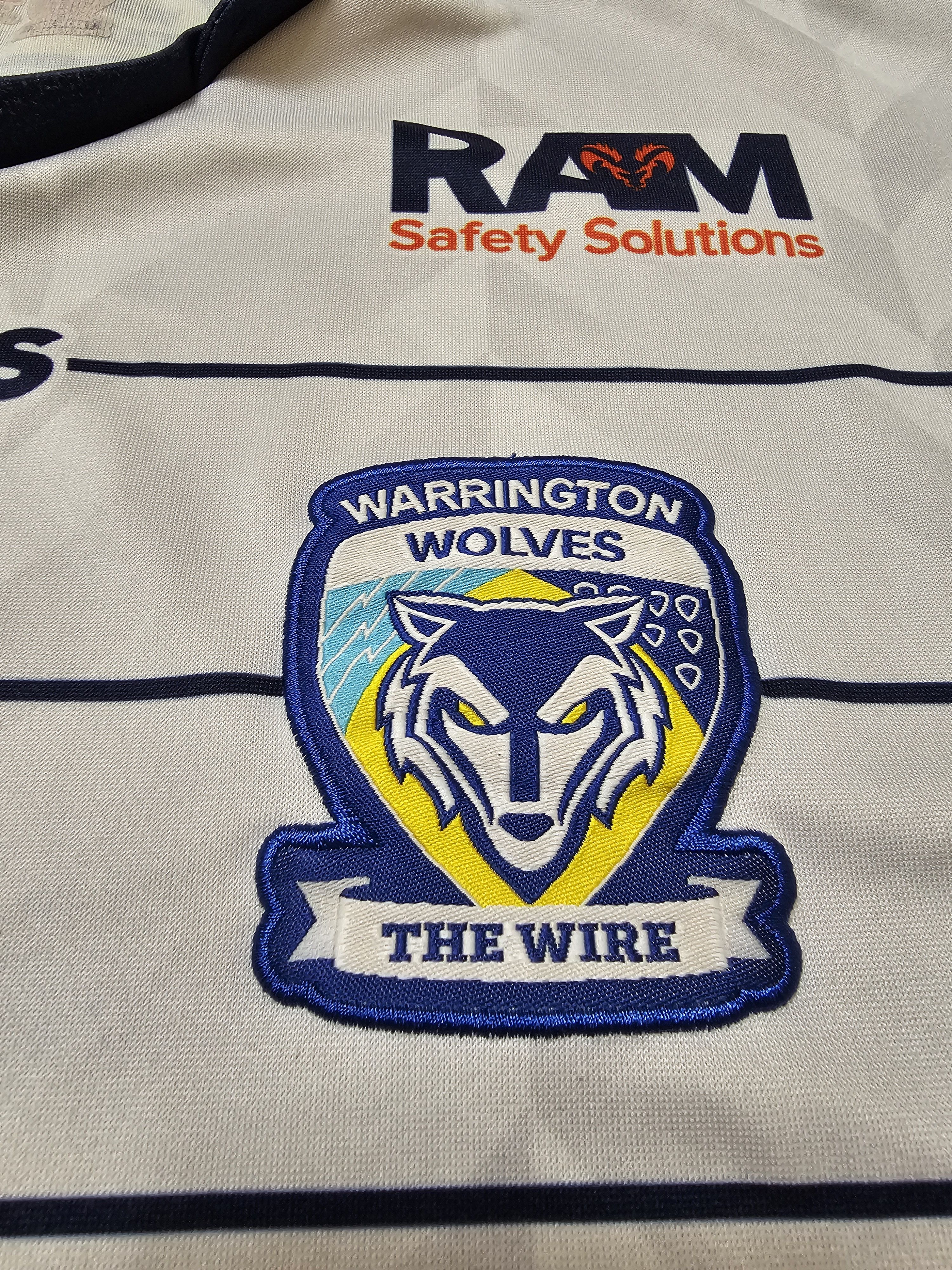 All Sport WARRINGTON WOLVES RUGBY JERSEY ENGLAND RUGBY JERSEY Size US L / EU 52-54 / 3 - 4 Thumbnail