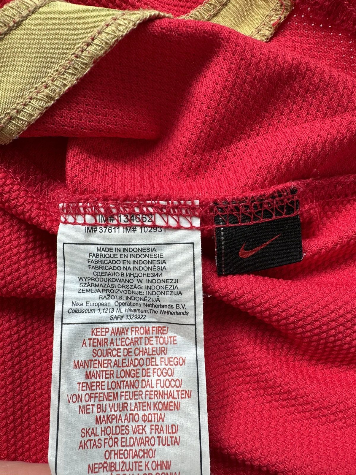Nike Vintage Y2k Liverpool Nike Soccer Jersey Size US M / EU 48-50 / 2 - 8 Thumbnail