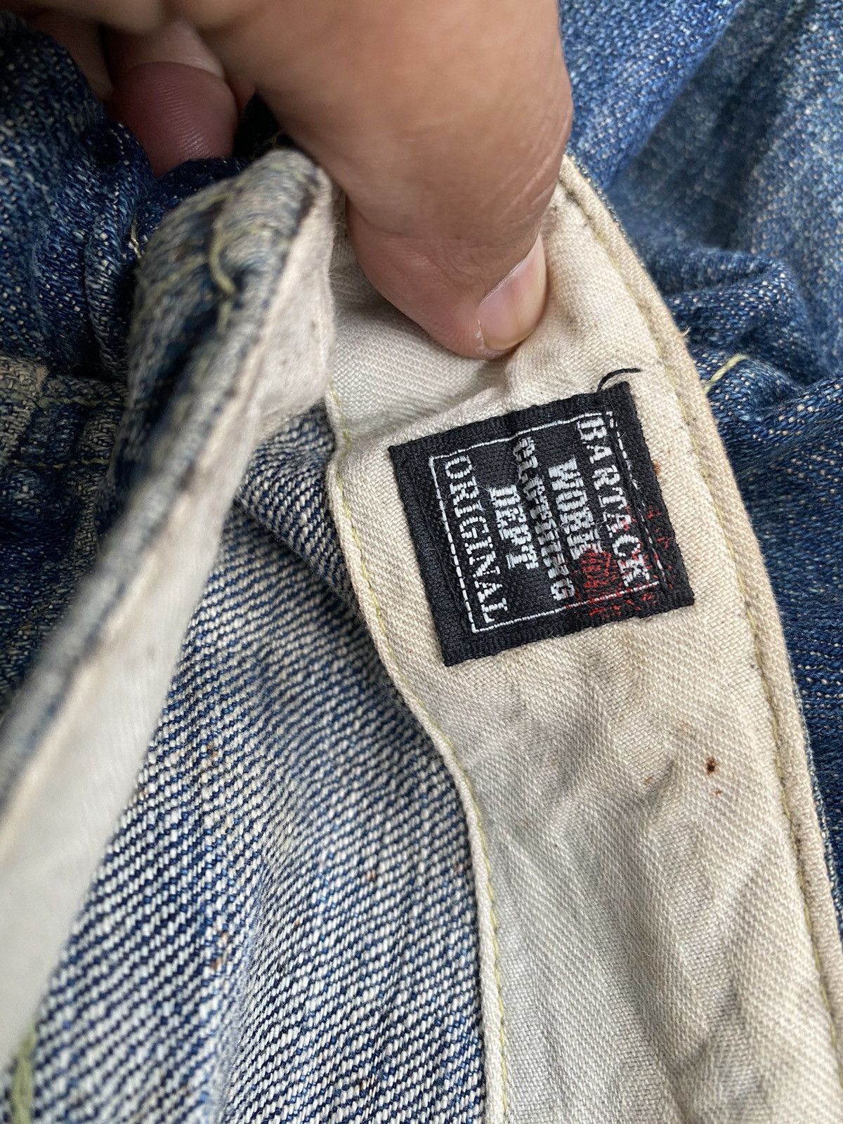 45rpm × Blue Blue Japan × Japanese Brand JAPANESE BRAND BARTACK BUSH PANTS DESIGN MULTIPOCKET STYLE Size US 32 / EU 48 - 8 Thumbnail