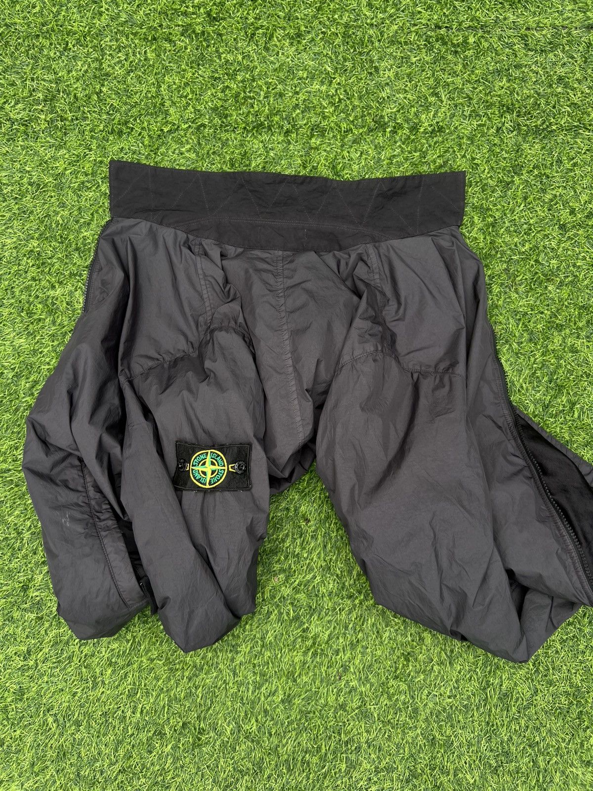Stone Island Stone Island Brushed Polyamide Overshirt in Charcoal- Large Size US L / EU 52-54 / 3 - 10 Thumbnail