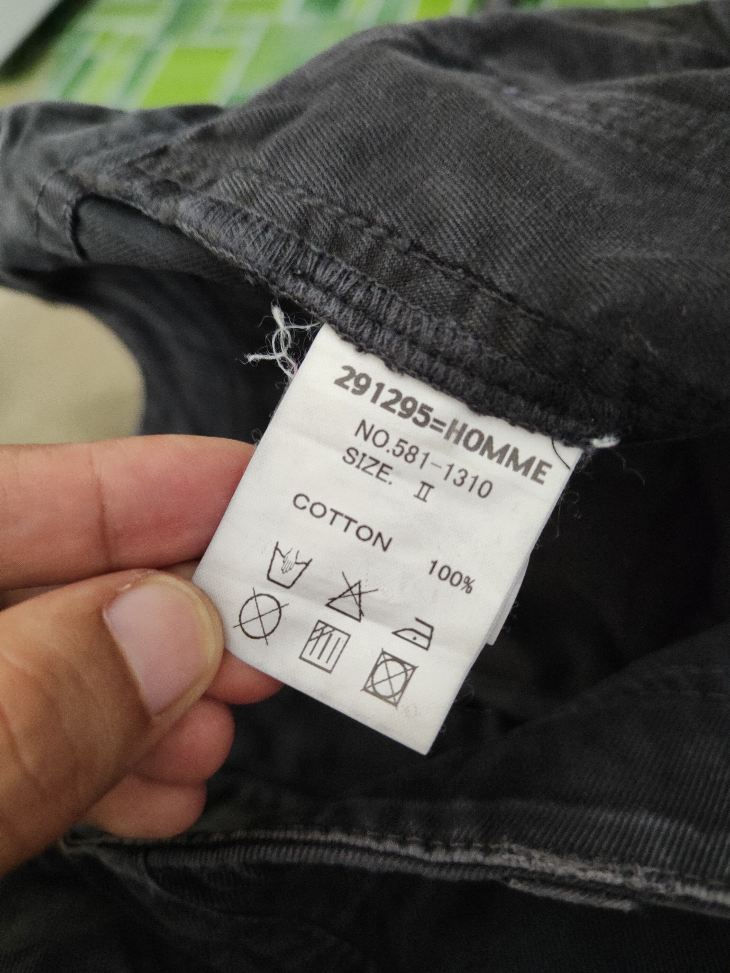 291295=Homme DL 291295 Homme Black Multipocket Tactical Cargo Pants #1335 Size US 32 / EU 48 - 14 Thumbnail