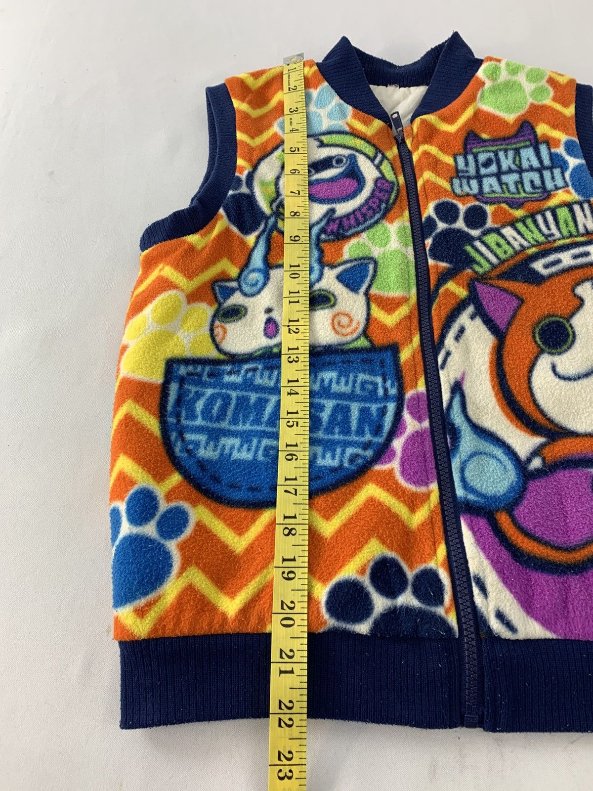 Other 90s Japanese Anime Yokai Watch Fleece Vest Padded Jacket Size US S / EU 44-46 / 1 - 10 Thumbnail