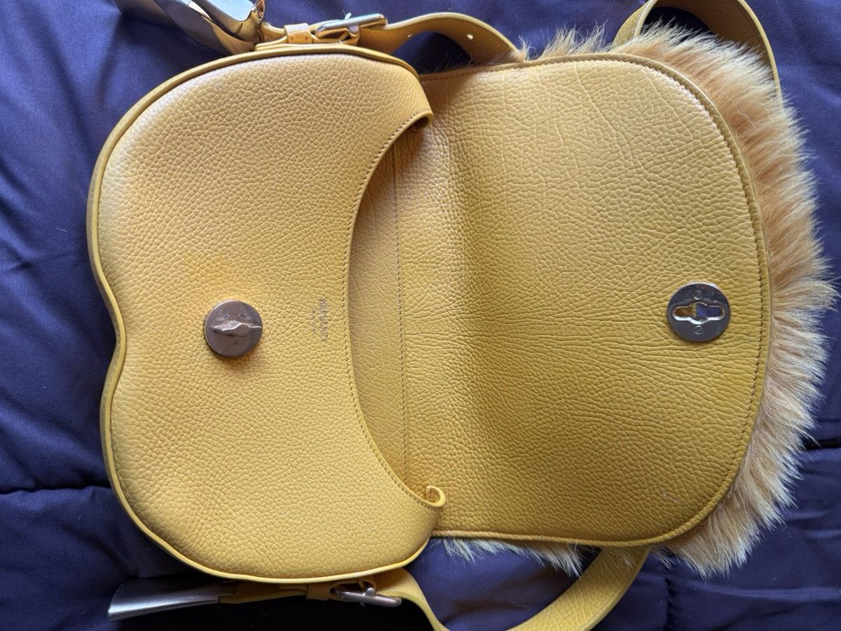 Burberry Burberry Chess Goat Hair & Leather Satche Size ONE SIZE - 2 Thumbnail