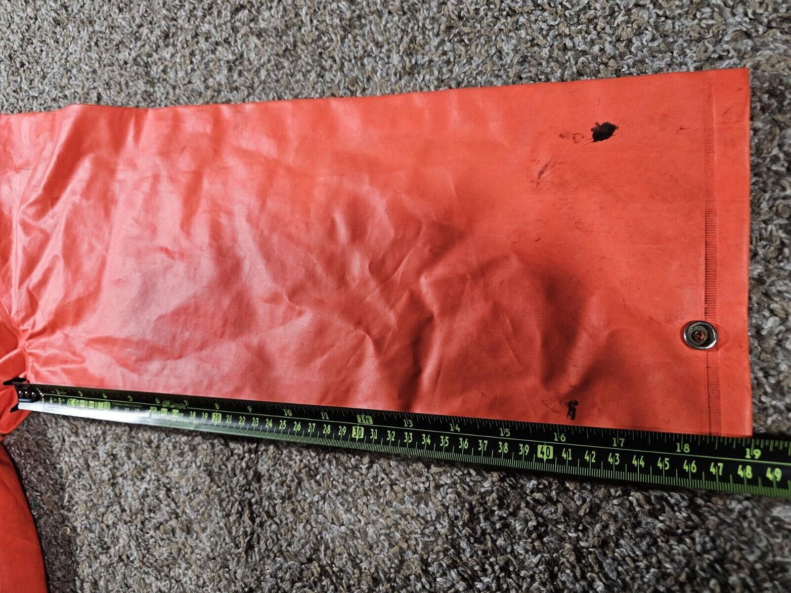 Designer Thermosport Jacket Medium Orange Rain Coat Utility Size US M / EU 48-50 / 2 - 6 Thumbnail